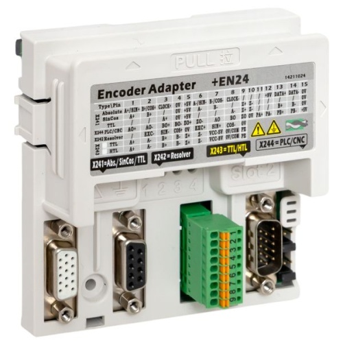 Карта расширения для подключения энкодера Absolute/SinCos/TTL/HTL/Resolver для преобразователя частоты PRO-Drive PD-500 EKF | код PD-500-ACC-EN24 | EKF