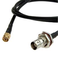 Разъём высокочастотный RUICHI BNC-KY-3-RG58-100CM-SMA-J-3, длина 100 см | код 104924 | Ruichi