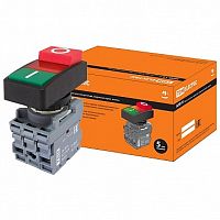 Кнопка двойная MPD13 22 мм² 24В, IP40, Красный | код. SQ0747-0039 | TDM