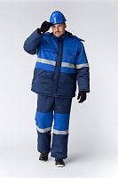 Костюм зимний Профи-Норд (ткань Смесовая,250) полукомбинезон, темно-синий васильковый, 44-46 158-164 | код 87468915 | Факел