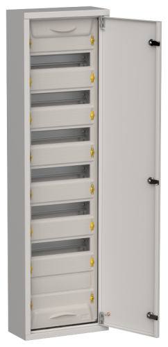 TITAN 5 Корпус мет. ЩРн-84 (1х84) 1085х310х140 IP31 сер IEK | код TI5-50-N-084-31-7035 | IEK