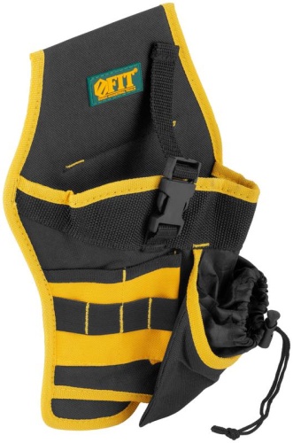 Пояс для инструмента кобура для шуруповерта полиэстер 8 отделений FIT 12530 фото 2