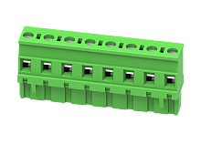 MC-RE7.62V03C Разъём гнездовой MC, шаг 7.62мм,3 конт., зел., шт | код MC-RE7.62V03C | SUPU