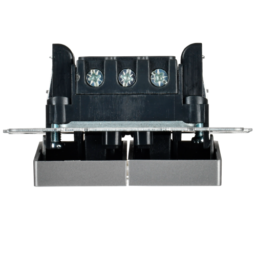 BRITE Выключ. 2-кл. с инд. отел. 10А ВС10-2-9-БрС сталь IEK | код BR-V20-2-10-K46 | IEK фото 6