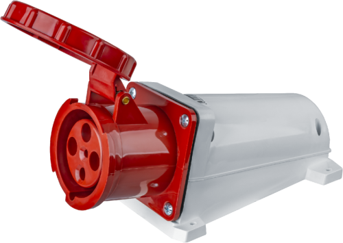Розетка NCA-SR134-63-380 стационарная наружная 63А 3P+PE IP54 | код 14301 | Navigator Group