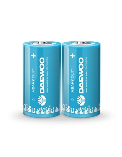Элемент питания солевой D/R20 1.5В Heavy Duty 2021 2S (уп.2шт) | код 5029453 | DAEWOO