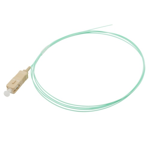 Пигтейл LANMASTER SC/PC, многомодовый OM3, 1.0 м | код LAN-PIG-SC/OM3-1.0 | LANMASTER