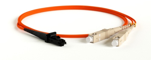 Патч-корд волоконно-оптический (шнур) MM 50/125 SC-SC 2 мм duplex LSZH 3 м черный, Hyperline FC-D2-50-SC/PR-SC/PR-H-3M-LSZH-BK | код 374532 | Hyperline