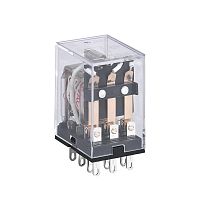 Промежуточное реле JZX-22F(D) 4 конт. с инд. LED 3А 220В AC соответствует стандарту ROHS (CHINT) | код 285448 | CHINT