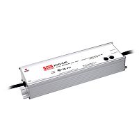 Источник питания AC-DC, 243Вт, IP67, вход 180…528В AC, 47…63Гц/254…747В DC, ККМ, выход 54В/4.5А, изоляция 3750В AC, в кожухе 254.2х68х38.8 мм, -40…+70С, потенциометр, димминг 3 в 1 | код HVG-240-54AB | MeanWell