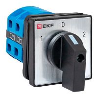 Переключатель кулачковый ПК-1-22 25А 2P «1-0-2» IP65 EKF | код pk-1-22-25-65 | EKF