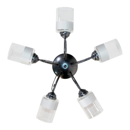 Светильник Мия 151 хром (Плафон 8387) НСБ 01-5х60-131 Е27 ИУ | код 1005404482 | Элетех фото 2