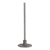 Точка заземления, закладная D=80мм, резьба М12, L=200мм PROxima | код gc-e1004 | EKF