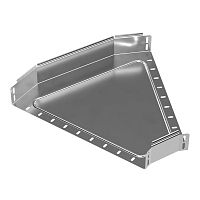 Угол горизонтальный 45 градусов Стандарт INOX (AISI 304) 500х80 Промрукав | код PR16.3420 | ПРОМРУКАВ