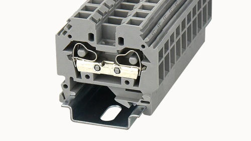 WS6-SD-01P-11-00Z(H), Клемма пружинная WS, 6 мм.кв., боковое подключение, серый, шт | код 11030000315 | DEGSON
