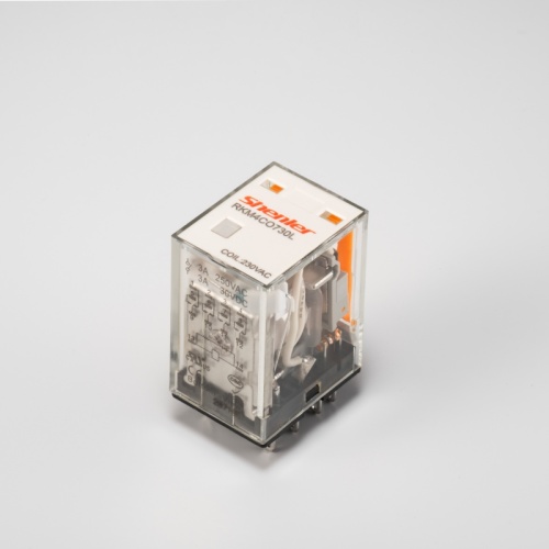 Реле, 4CO, 220VDC, 3A, LED | код RKM4CO220L | Shenler