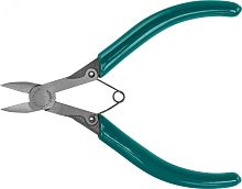 Бокорезы с плоской пружиной и ПВХ рукоятками, мини, 125 мм | код P5604 | Jonnesway