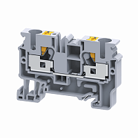 Клемма проходная push-in OptiClip CP-10-I-57A-(0,5-10)-серый | код 331842 | КЭАЗ