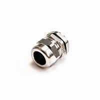 Кабельный ввод (сальник) PGM 16 (IP68) d отверстия 10-14 мм нержавеющая сталь (3 шт/уп) Промрукав | код PR08.7408 | ПРОМРУКАВ