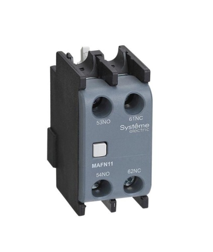 ДОП. КОНТ. БЛОК MC1G/E 2НЗ ФРОНТАЛЬНЫЙ МОНТАЖ (LAEN02) | код MAFN02 | Systeme Electric