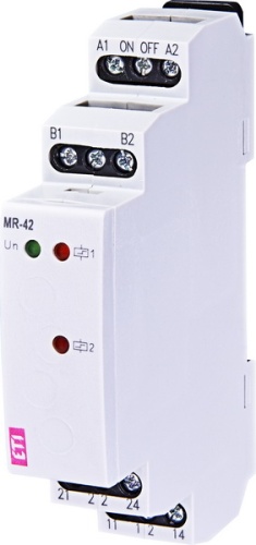 Импульсное реле с функцией память MR-42 UNI 12-240V AC/DC (2x16A_AC1) | код 002470008 | ETI