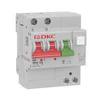 АВДТ YON MDV63 1P+N 40A C 30mA 6kA тип A | код MDV63-22C40-A | DKC