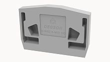 D-WS2.5-MID-CO-01P-11-00Z(H) Концевая крышка, для WS2.5-MID-CO, серый | код 11060000103 | DEGSON