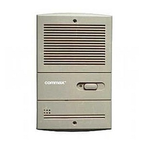 Одноабонентная вызывная аудио панель с возможностью двухсторонней аудио связи | код DR-201H SIL | Commax