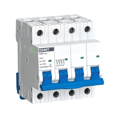 Авт. выкл. NBP-63R 4P 25A 15кА 8In соответствует стандарту ROHS | код 352407 | CHINT