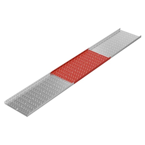 Лоток листовой перфорированный 600х50 L3000 сталь 1.2мм "БЫСТРЫЙ МОНТАЖ ПЛЮС" LPplus50-600-1.2-3000 оцинк. КМ PL0232 фото 3 Лоток листовой перфорированный 600х50 L3000 сталь 1.2мм "БЫСТРЫЙ МОНТАЖ ПЛЮС" LPplus50-600-1.2-3000 оцинк. КМ PL0232 фото 3