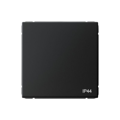 Переключатель 1-кл. ArtGallery IP44 10AX механизм карбон | код GAL441061 | Systeme Electric