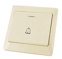 Кнопка для звонка с подсветкой сл. кость Ильмень TDM | код SQ1823-0108 | TDM