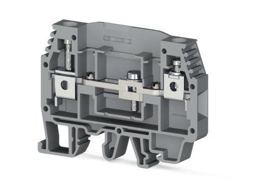 Клеммник измерительный без тест. разъемов 6кв.мм сер. WGO1 Klemsan 370590