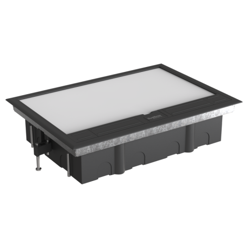 Люк MultiDesk MDK10 на 24мод. IP40 с монтажной коробкой для фальшпола SE MDK10124 фото 7