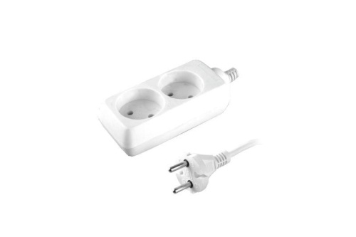 Удлинитель 2х1.5м без заземл. 10А IP20 S 2х1.5 2.2кВт Volsten 9296 фото 5