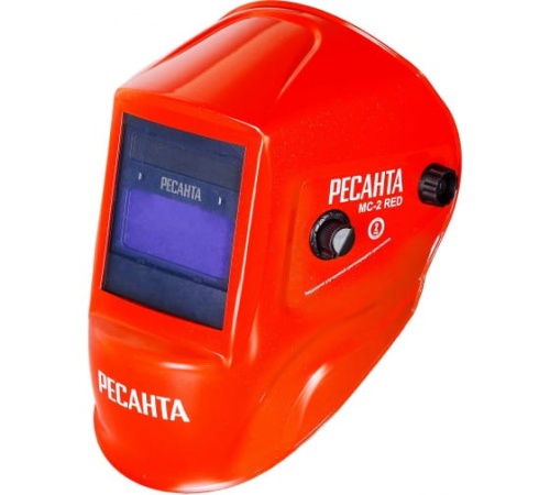 Сварочная маска МС-2 RED Ресанта, , Шт | код 65/117 | РЕСАНТА