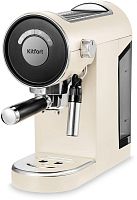 Кофеварка рожковая Kitfort КТ-783-1 1360Вт бежевый | код 1853615 | KITFORT