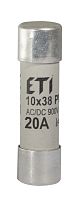 Предохранитель CH 10x38 gR-PV 20A 900V (30kA) | код 002625034 | ETI