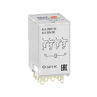 Реле промежуточное OptiRel G RP55-34-24D-6-CO/LD | код.281126 | КЭАЗ