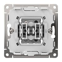 ARTGALLERY 2-клавишный ПЕРЕКЛЮЧАТЕЛЬ, 10АХ, механизм, быстрозажимные клеммы, КАРБОН | код GAL001065S | Systeme Electric