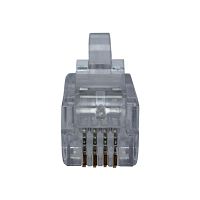 Коннектор 4P4C (RJ-11) (уп.100шт) SUPRLAN 10-0229