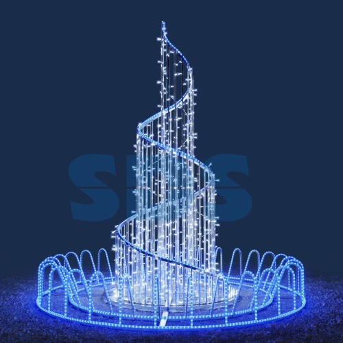 Декоративный фонтан Струи 300 см | код 501-446 | NEON-NIGHT