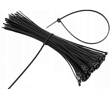 Хомут-стяжки ленточные 3x200 (2,5x200) бел | код PL2,5-200BRUS4NL | Мир хомутов