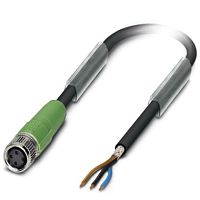 Кабель для датчика / исполнительного элемента SAC-3P- 1,5-PUR/M 8FS SH | код 1521711 | PHOENIX CONTACT