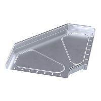 Угол горизонтальный 90 градусов Стандарт INOX (AISI 316) 400х50 Промрукав | код PR16.3536 | ПРОМРУКАВ