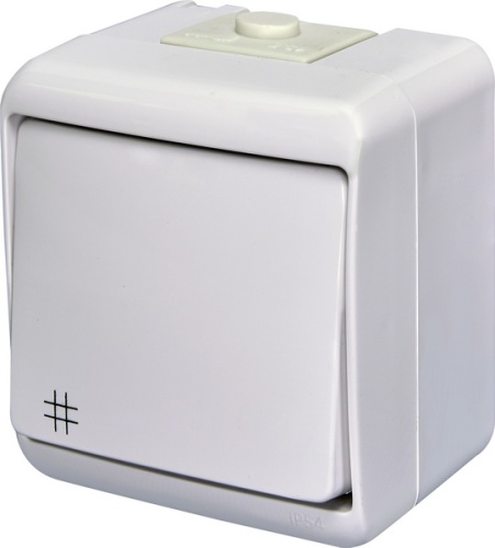 Выключатель крестовидный с подсветкой (IP54) VHE-6L | код 004668012 | ETI