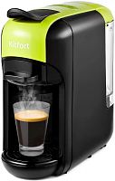 Кофемашина Kitfort КТ-7105-2 1450Вт черный/салатовый | код 1893649 | KITFORT