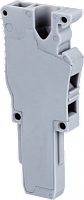 Штекер CX2.5PNBU /5x17,5 mm, пружинный, 1 присоед., 2,5(max 4)mm2, 24A, 500V, синий | код CX2.5PNBU | Connectwell