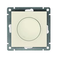 Светорегулятор СП Афина 500Вт механизм сл. кость (ivory) | код A0101-I | Universal