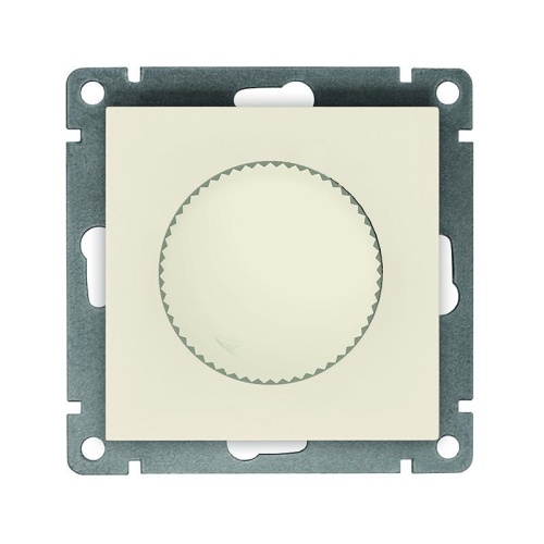 Светорегулятор СП Афина 500Вт механизм сл. кость (ivory) | код A0101-I | Universal